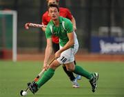 19 April 2011; Bruce McCandless, Ireland, in action against Canada. Men's Hockey Test Series, Ireland v Canada, NICSSA, Stormont, Belfast, Co. Antrim. Picture credit: Oliver McVeigh / SPORTSFILE
