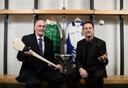 1 December 2016; In attendance at the launch of the GAA Interprovincial Championships at Croke Park in Dublin are Ciaran Hetherton, Leinster Hurling Manager and Noel Larkin, Connacht Hurling Assistant Manager. The 2016 GAA Inter-Provincial series will take place in Parnell Park, football, and Nenagh, hurling, on Saturday 10th of December. Photo by Sam Barnes/Sportsfile