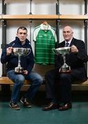 1 December 2016; In attendance at the launch of the GAA Interprovincial Championships at Croke Park in Dublin are John Doyle, Leinster Football Assistant Manager, left, and Ciaran Hetherton, Leinster Hurling Manager. The 2016 GAA Inter-Provincial series will take place in Parnell Park, football, and Nenagh, hurling, on Saturday 10th of December. Photo by Sam Barnes/Sportsfile