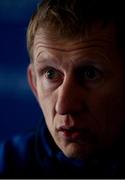 2 December 2016; Leinster head coach Leo Cullen during a press conference at the RDS Arena in Ballsbridge, Dublin. Photo by Eóin Noonan/Sportsfile