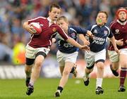 9 April 2011; A general view of the action between Ardee and Roscrea. Half-time mini rugby game, Ardee v Roscrea, Aviva Stadium, Lansdowne Road. Picture credit: Matt Browne / SPORTSFILE