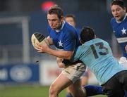 20 April 2011; Paul Gillespie, St Marys College RFC, is tackled by Eoghan Conran, UCD. Newstalk Metropolitan Cup Final, St Marys College RFC v UCD. Donnybrook Stadium, Donnybrook, Dublin. Picture credit: Matt Browne / SPORTSFILE