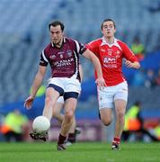 23 April 2011; Brendan Murtagh, Westmeath, in action against Andy McDonnell, Louth. Allianz GAA Football Division 3 Final, Louth v Westmeath, Croke Park, Dublin. Picture credit: Ray McManus / SPORTSFILE