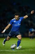 3 December 2016; Isa Nacewa of Leinster kicks a converstion following a try by teammate Ross Molony of Leinster during the Guinness PRO12 Round 10 match between Leinster and Newport Gwent Dragons at the RDS Arena in Ballsbridge, Dublin. Photo by Seb Daly/Sportsfile