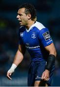 3 December 2016; Isa Nacewa of Leinster during the Guinness PRO12 Round 10 match between Leinster and Newport Gwent Dragons at the RDS Arena in Ballsbridge, Dublin. Photo by Seb Daly/Sportsfile