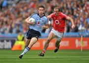 24 April 2011; Kevin Nolan, Dublin, in action against Paudie Kissane, Cork. Allianz Football League Division 1 Final, Dublin v Cork, Croke Park, Dublin. Picture credit: Stephen McCarthy / SPORTSFILE