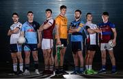 7 December 2016; In attendance at the Sigerson Independent.ie Higher Education GAA Senior Championship Launch & Draw are, from left, Ryan McHugh, from Ulster University, Eamonn Brannigan, from GMIT, Damien Comer, from NUIG, Steven O'Brien, from Dublin City University Dóchas Éireann, Jack McCaffrey, from University College Dublin, Darragh McConnon, from IT Sligo, and Cian O'Dea, from University of Limerick, at Croke Park in Dublin. Photo by Seb Daly/Sportsfile