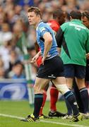 30 April 2011; Leinster's Brian O'Driscoll takes to the field after his ten minutes in the sin bin elapsed. Heineken Cup Semi-Final, Leinster v Toulouse, Aviva Stadium, Lansdowne Road, Dublin. Picture credit: Brendan Moran / SPORTSFILE