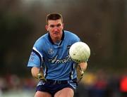 6 January 2002; Darren Homan of Dublin during the 2002 Football Blue Stars Exibition Game between Blue Stars and Dublin at Thomas Davis GAA Club in Tallaght, Dublin. Photo by Ray McManus/Sportsfile