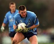 6 January 2002; Darren Homan of Dublin during the 2002 Football Blue Stars Exibition Game between Blue Stars and Dublin at Thomas Davis GAA Club in Tallaght, Dublin. Photo by Ray McManus/Sportsfile