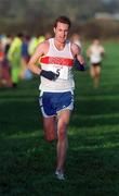 13 January 2002; Ben Noad of England competes in the Men's race during the 2002 Ras na hEireann at Dunleer Athletics Club in Louth. Photo by Pat Murphy/Sportsfile