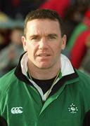 15 January 2002; Defensive coach Mike Ford during a Ireland Rugby squad training session and press conference at Thomond Park in Limerick. Photo by Brendan Moran/Sportsfile