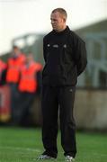 15 January 2002; Videographer Mervyn Murphy during a Ireland Rugby squad training session and press conference at Thomond Park in Limerick. Photo by Brendan Moran/Sportsfile