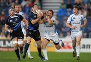 6 May 2011; Fergus McFadden, Leinster, in action against Federico Aramburu, Glasgow Warriors. Celtic League, Leinster v Glasgow Warriors, RDS, Ballsbridge, Dublin. Picture credit: Stephen McCarthy / SPORTSFILE