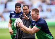 11 December 2016; Connacht head coach Pat Lam, centre, prior to the European Rugby Champions Cup Pool 2 Round 3 match between Wasps and Connacht at the Ricoh Arena in Coventry, England. Photo by Stephen McCarthy/Sportsfile