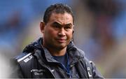 11 December 2016; Connacht head coach Pat Lam prior to the European Rugby Champions Cup Pool 2 Round 3 match between Wasps and Connacht at the Ricoh Arena in Coventry, England. Photo by Stephen McCarthy/Sportsfile