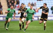 11 December 2016; Matt Healy of Connacht is tackled by Brendan Macken of Wasps during the European Rugby Champions Cup Pool 2 Round 3 match between Wasps and Connacht at the Ricoh Arena in Coventry, England. Photo by Stephen McCarthy/Sportsfile