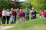 12 May 2011; European Solheim Cup captain Alison Nicholas treated golfers to a ‘once in a lifetime’ clinic in Carlow Golf Club, Deerpark, Co. Carlow. The clinic was part of a tour of the country which will see Nicholas visit 30 golf clubs as part of the Solheim Cup Club Ambassador Programme, a recruitment drive to encourage members to support Europe in the showdown against the USA in September. Visit www.solheimcup.com for ticketing information. Carlow Golf Club, Deerpark, Co. Carlow. Picture credit: Matt Browne / SPORTSFILE