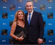 17 December 2016; Tipperary manager Michael Ryan and his wife Carmel arriving for the 2016 RTÉ Sport Awards in RTE Television Studios, Donnybrook, Dublin.  Photo by Eóin Noonan/Sportsfile