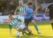 13 May 2011; Samir Belhout, UCD, in action against Adam Mitchell, Bray Wanderers. Airtricity League Premier Division, Bray Wanderers v UCD, Carlisle Grounds, Bray, Co. Wicklow. Picture credit: Brian Lawless / SPORTSFILE