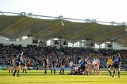 13 May 2011; A general view of the action during the game. Celtic League Semi-Final, Leinster v Ulster, RDS, Ballsbridge, Dublin. Picture credit: Stephen McCarthy / SPORTSFILE