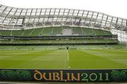 12 May 2011; A general view of the Dublin Arena in advance of the UEFA Europa League Final between FC Porto and SC Braga on Wednesday night. Dublin Arena, Lansdowne Road, Dublin. Photo by Sportsfile