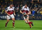 18 December 2016; Franco van der Merwe, right, and Wiehahn Herbst of Ulster during the European Rugby Champions Cup Pool 5 Round 4 match between ASM Clermont Auvergne and Ulster at Stade Marcel-Michelin in Clermont-Ferrand, France. Photo by Ramsey Cardy/Sportsfile