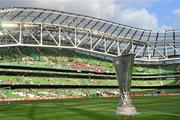 18 May 2011; A general view of the UEFA Europa League trophy before the game. UEFA Europa League Final, FC Porto v SC Braga, Dublin Arena, Lansdowne Road, Dublin. Picture credit: Brian Lawless / SPORTSFILE