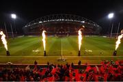 26 December 2016; A general view of Thomond Park before the Guinness PRO12 Round 11 match between Munster and Leinster at Thomond Park in Limerick. Photo by Diarmuid Greene/Sportsfile