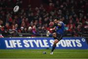 26 December 2016; Isa Nacewa of Leinster kicks a conversion during the Guinness PRO12 Round 11 match between Munster and Leinster at Thomond Park in Limerick. Photo by Diarmuid Greene/Sportsfile