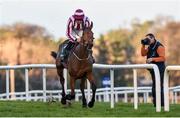 27 December 2016; Noble Endeavor, with Davy Russell up, on their way to winning the Paddy Power Steeplechase during day two of the Leopardstown Christmas Festival in Leopardstown, Dublin. Photo by Matt Browne/Sportsfile