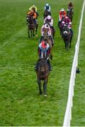 29 December 2016; A general view of the field during the Donohoe Marquees Flat Race during day four of the Leopardstown Christmas Festival in Leopardstown, Dublin. Photo by Eóin Noonan/Sportsfile