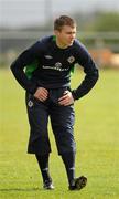 23 May 2011; Northern Ireland's Stuart Dallas during squad training ahead of their side's upcoming Carling Four Nations Tournament game against Republic of Ireland on Tuesday. Northern Ireland Squad Training, Wayside Celtic FC, Jackson Park, Kilternan, Co. Dublin. Picture credit: Oliver McVeigh / SPORTSFILE