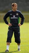 23 May 2011; Northern Ireland's Niall McGinn during squad training ahead of their side's upcoming Carling Four Nations Tournament game against Republic of Ireland on Tuesday. Northern Ireland Squad Training, Wayside Celtic FC, Jackson Park, Kilternan, Co. Dublin. Picture credit: Oliver McVeigh / SPORTSFILE