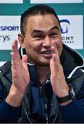 3 January 2017; Connacht head coach Pat Lam during a press conference at the Sportsground in Galway. Photo by David Maher/Sportsfile