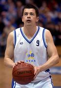 25 January 2002; Gareth Maguire of SX3 Star during the ESB Men's National Cup semi-final between Waterford Crystal and SX3 Star at the ESB Arena in Tallaght, Dublin. Photo by Brian Lawless/Sportsfile