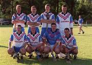 26 January 2002; Tipperary hurlers, back row from left, Eddie Enright, Mark O'Leary, Philip Maher and Brendan Cummins, front row from left, Eoin Kelly, Eamonn Corcoran, John Carroll and Thomas Dunne during the Vodafone All Star tour at the Hurling Club of Argentina in Hurlingham, Buenos Aires, Argentina. Photo by Ray McManus/Sportsfile