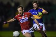 11 January 2017; Brian O'Driscoll of Cork in action against Jason Lonergan of Tipperary during the McGrath Cup Round 1 match between Tipperary and Cork at Templetuohy, Co. Tipperary.  Photo by Matt Browne/Sportsfile