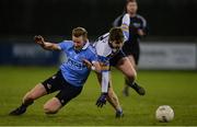 11 January 2017; Ciarán Reddin of Dublin in action against Darren Maguire of UCD during the Bord na Mona O'Byrne Cup Group 1 Round 2 match between Dublin and UCD at Parnell Park in Dublin. Photo by Piaras Ó Mídheach/Sportsfile