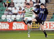 3 June 2011; Ciaran Kilduff, Shamrock Rovers, in action against Paul Danaher, Athlone Town. FAI Ford Senior Challenge Cup 2011, Third Round, Shamrock Rovers v Athlone Town, Tallaght Stadium, Tallaght, Co. Dublin. Picture credit: Pat Murphy / SPORTSFILE