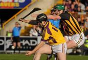 11 June 2011; Michael Jacob, Wexford, in action against Henry Shefflin, Kilkenny. Leinster GAA Hurling Senior Championship Semi-Final, Wexford v Kilkenny, Wexford Park, Wexford. Picture credit: Pat Murphy / SPORTSFILE