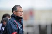 18 June 2011; Cork manager Denis Walsh watches his team in action against laois. GAA Hurling All-Ireland Senior Championship Preliminary Round, Laois v Cork, O'Moore Park, Portlaoise, Co. Laois. Picture credit: Matt Browne / SPORTSFILE