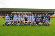 18 June 2011; The Dublin squad before the game. Leinster GAA Hurling Senior Championship Semi-Final, Dublin v Galway, O'Connor Park, Tullamore, Co. Offaly. Picture credit: Ray McManus / SPORTSFILE
