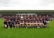 18 June 2011; The Galway squad before the game. Leinster GAA Hurling Senior Championship Semi-Final, Dublin v Galway, O'Connor Park, Tullamore, Co. Offaly. Picture credit: Ray McManus / SPORTSFILE