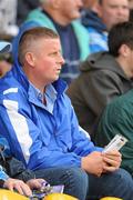 18 June 2011; Former Dublin football manager Paul Caffrey watches the game. Leinster GAA Hurling Senior Championship Semi-Final, Dublin v Galway, O'Connor Park, Tullamore, Co. Offaly. Picture credit: Ray McManus / SPORTSFILE