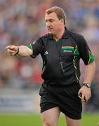 18 June 2011; Referee Michael Wadding. Leinster GAA Hurling Senior Championship Semi-Final, Dublin v Galway, O'Connor Park, Tullamore, Co. Offaly. Picture credit: Ray McManus / SPORTSFILE