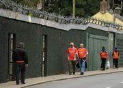 19 June 2011; Supporters make their way to the match. Ulster GAA Football Senior Championship Semi-Final, Derry v Armagh, St Tiernach's Park, Clones, Co. Monaghan. Picture credit: Stephen McCarthy / SPORTSFILE