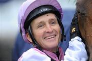 24 June 2011; Jockey Niall McCullagh after winning the Today FM Handicap on Sceal Nua. Horse Racing, The Curragh Racecourse, Co. Kildare. Picture credit: Matt Browne / SPORTSFILE