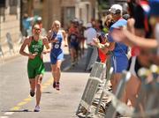 25 June 2011; Ireland's Aileen Morrison, from Derry, in action during the Elite Women's race. Aileen finished in 14th position, in a time of 2:07:28. 2011 Pontevedra ETU Triathlon European Championships - Elite Women, Pontevedra, Spain. Picture credit: Stephen McCarthy / SPORTSFILE