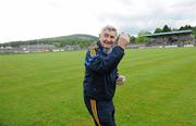 25 June 2011; Wicklow manager Mick O'Dwyer waves to the crowd after the game. GAA Football All-Ireland Senior Championship Qualifier Round 1, Wicklow v Sligo, County Grounds, Aughrim, Co. Wicklow. Picture credit: Matt Browne / SPORTSFILE